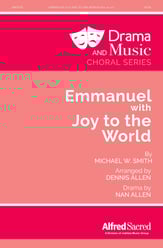 Emmanuel -with- Joy to the World SATB choral sheet music cover